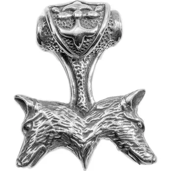 Přívěsek River Šperky. Ocelový přívěsek. 9925072 amulet Thorovo kladivo s Ódinovými vky