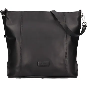 Dámská kožená kabelka přes rameno Katana Botilda - černá