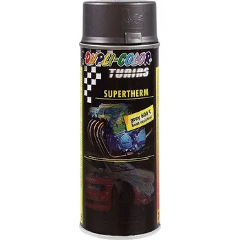 Barva ve spreji Dupli-Color Supertherm šedá super žáruvzdorná barva 600°C ve spreji 400ml