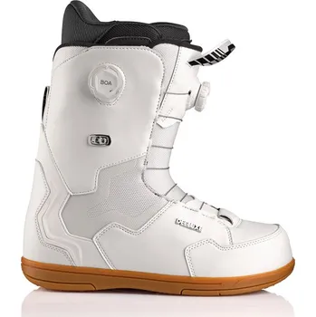 Boty na snowboard DEELUXE snb boty - Id Dual Boa White (9140) velikost: 45.5