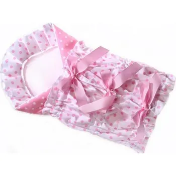 Zavinovačka Zavinovačka kombinovaná 60cm x 60cm / růžové puntíky