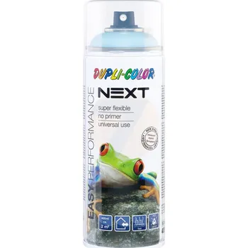 Barva ve spreji Dupli-Color Next Oslo světle modrá polomatná barva ve spreji 400 ml