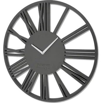 Hodiny Moderní dřevěné hodiny EKO Loft 50cm