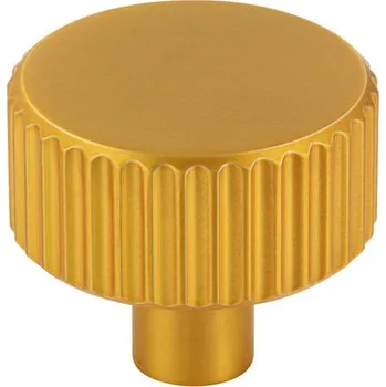 Nábytkové kování Siro Úchytka knopka PREA / Zlatá broušená