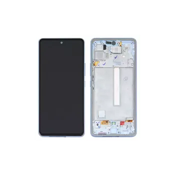Samsung Galaxy A53 5G (SM-A536B) LCD + dotyková deska + přední kryt modrý