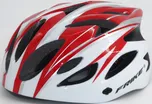 FRIKE A2 cyklistická helma červená/bílá