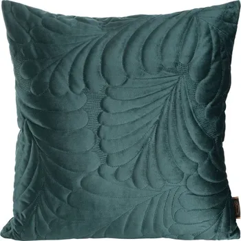 Povlak na polštářek Dekorační povlak na polštář JIF - 05 v tmavě tyrkysové barvě