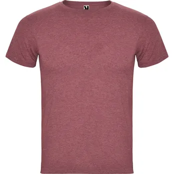 Pánské oblečení Roly Fox Pánské tričko CA6660 Heather Garnet Red 256 XXL