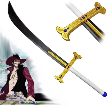 Replika zbraně CHZ Měkčený meč Dracule Mihawka "YORU" - One Piece