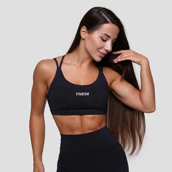 Podprsenka GymBeam Sportovní podprsenka FIT Black XL černá