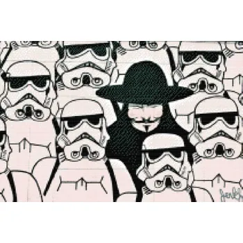 Diamantové malování Diamantové malování - Anonymous Velikost: 40x60cm, Rámování: Pouze srolované plátno, Diamanty: Čtvercové