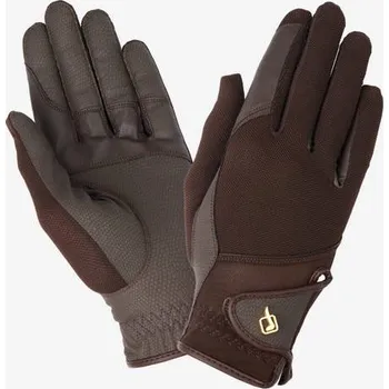 Jezdecké rukavice LeMieux Pro Mesh Brown Velikost: S