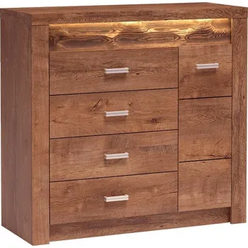 Komoda Nábytek PEGAS s.r.o. Komoda INDIANAPOLIS I17 Jasan světlý