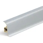 SALAG AP28 soklová lišta NGF56, PVC stříbrná, 56 mm, 2,5 m