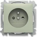 ABB 6619T-A06657 243 Zásuvka jednonásobná, s clonkami
