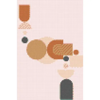 Diamantové malování Diamantové malování - Boho malba Velikost: 20x30cm, Rámování: Pouze srolované plátno, Diamanty: Čtvercové