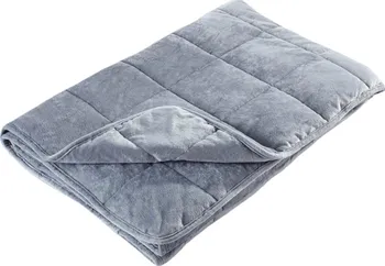 přikrývka Těžká relaxační deka 135 x 200 cm šedá