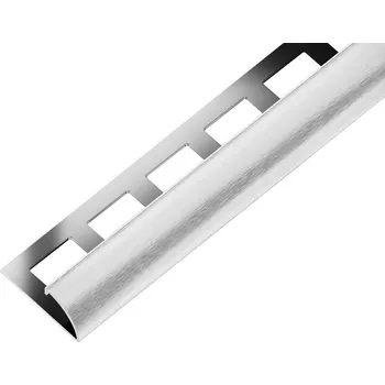 ACARA SP12 ukončovací lišta C, nerez V2A kartáč, 10 mm, 2,5 m AAEOK 100