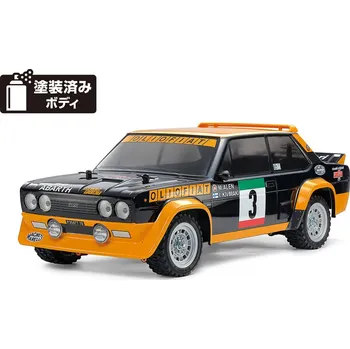 RC model auta 1:10 Fiat 131 Abarth Rally Olio Fiat MF-01X Chassis (stavebnice)