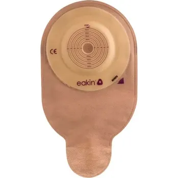Plynová maska Sáček Pelican 1D Uro Convex urostomický—Střední, měkký konvexní, průhledný, otvor 16-60 mm, 10 ks