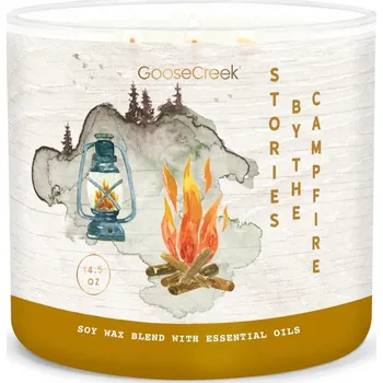 Svíčka Goose Creek Candle svíčka Stories by the Campfire, 411 g