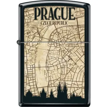 Zapalovač Zapalovač Zippo Prague Old Map