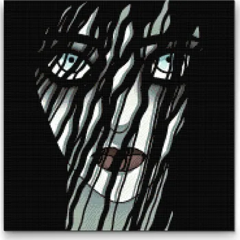 Diamantové malování Diamantové malování - Samara Velikost: 50x50cm, Rámování: Pouze srolované plátno, Diamanty: Čtvercové