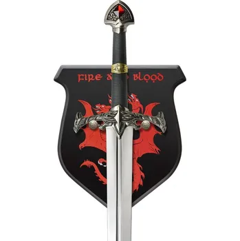 Replika zbraně Blackfyre meč Aegona Targaryena - Rod draka