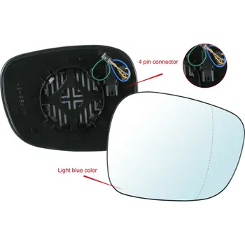 Auto zrcátko Sklo pravého zpětného zrcátka BMW X1 (E84) |9/2009-08/2015| vyhřívané | 5901532604184