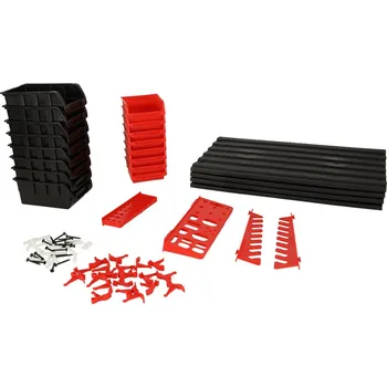 Nástěnný organizér do dílny KX4716 54 x 96 x 10 cm 4 díly Nástěnný organizér do dílny KX4716 54 x 96 x 10 cm 4 díly