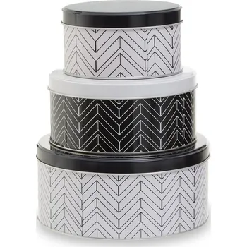 Dóza na potraviny Kovové dózy na potraviny v sadě 3 ks Urban – Premier Housewares ID_1587046