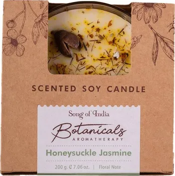 Bytová dekorace AROME Organická tříknotová svíčka Zimolez Jasmín 200 g