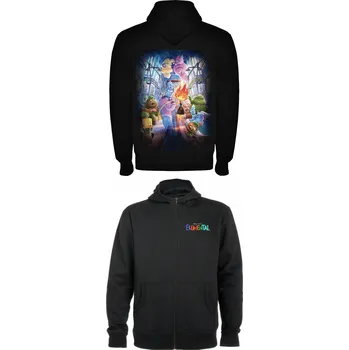 Dívčí mikina Mikina se zipem Animovaný Film Mezi Živly Velikost: S