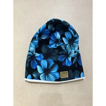 úložný prostor na hračky ByStepNew | ČEPICE - MODRÉ KVĚTINY 0001875