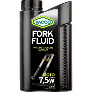 Motorový olej Tlumičový olej YACCO FORK FLUID 7.5W, YACCO (1 l)
