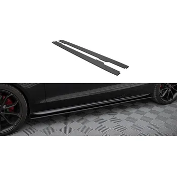Tuning STREET PRO Difuzory na boční lišty + Klapky Audi A5 / A5 S-Line / S5 Coupe / Cabrio 8T / 8T Facelift