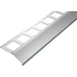 ACARA BP4 balkonová lišta, hliník lakovaný šedá, 10 mm, 2,5 m AABACM 3000/38