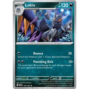 Sběratelská karetní hra Lokix 122/182 - Paradox Rift Typ karty: Holo