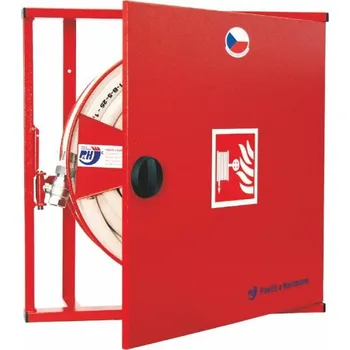 Hydrant Pavliš a Hartman, Hydrantový systém s tvarově stálou hadicí D25 -20bm - plná dvířka - proudnice ekv.10, svv 200