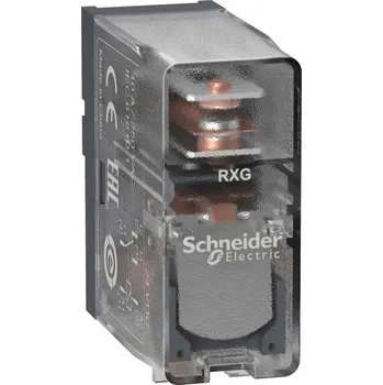 Relé SCHNEIDER ELECTRIC SCHNEIDER RXG15BD 1 V/Z kontakt, 10 A, 24 V DC, pr RXG15BD