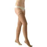 Stehenní punčochy Avicenum PHLEBO 360 II.KT—Velikost 3, barva natura, s krajkou, délka dlouhá, se špicí