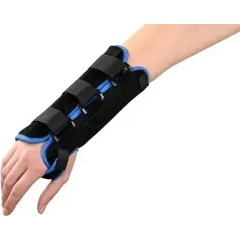 Panop ortéza zápěstí Rigidux PAN 5.07 - pravá M—Ortéza zápěstí s volární a dorzální dlahou dlouhá 27cm