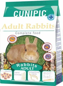Krmivo pro hlodavce CUNIPIC Adult Rabbits Complete 800 g 