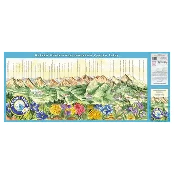 Detská ilustrovaná panoráma Vysoké Tatry - hravá škola - Chrienová, Michal Klaučo Johana