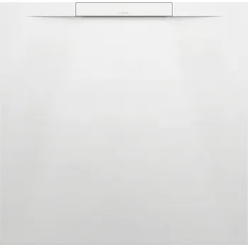 Sprchová vanička Laufen Pro - vanička čtvercová 90x90 s lineárním odtokem, Marbond bílá H2101800000001