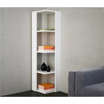 regál Casarredo Rohový regál LEOVA bílá