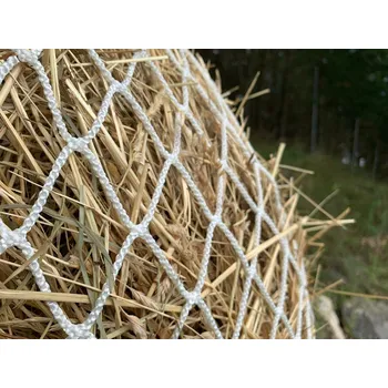 Síť na seno Nástěnná síť na seno, 150 X 100 cm, oko 3 cm, BEZUZLOVÝ POLYESTER
