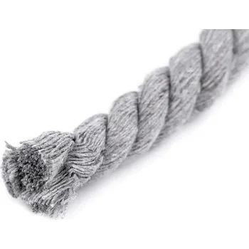 Příze Bavlněná šňůra kroucená Ø12 mm macrame