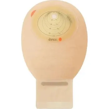 Plynová maska Dansac NovaLife 1 Open Midi—Střední, výpustný, béžový, otvor 30-70 mm, 30 ks