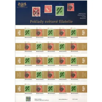 Poštovní známka Česká pošta (2020) č. 995 - 996 **, TL - Česká republika - Vlastní známky: Poklady světové filatelie ...